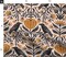 Pink Halloween Rustic Botanical Mystical Eyes Faux Texture Spooky Retro Custom Printed Fabric by Spoonflower Various Fabrics by the Yard or Fat Quarter